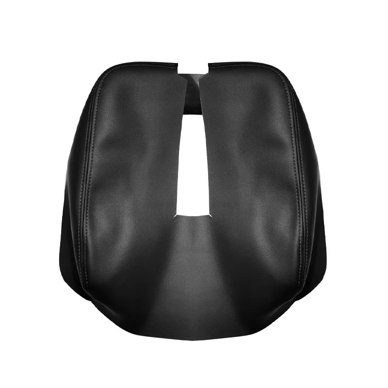 For Chevrolet Silverado 1500 Tahoe GMC Sierra 1500 GMC Yukon XL 2007 2008 2009-2014 Car armrest box leather console cover skin view 2