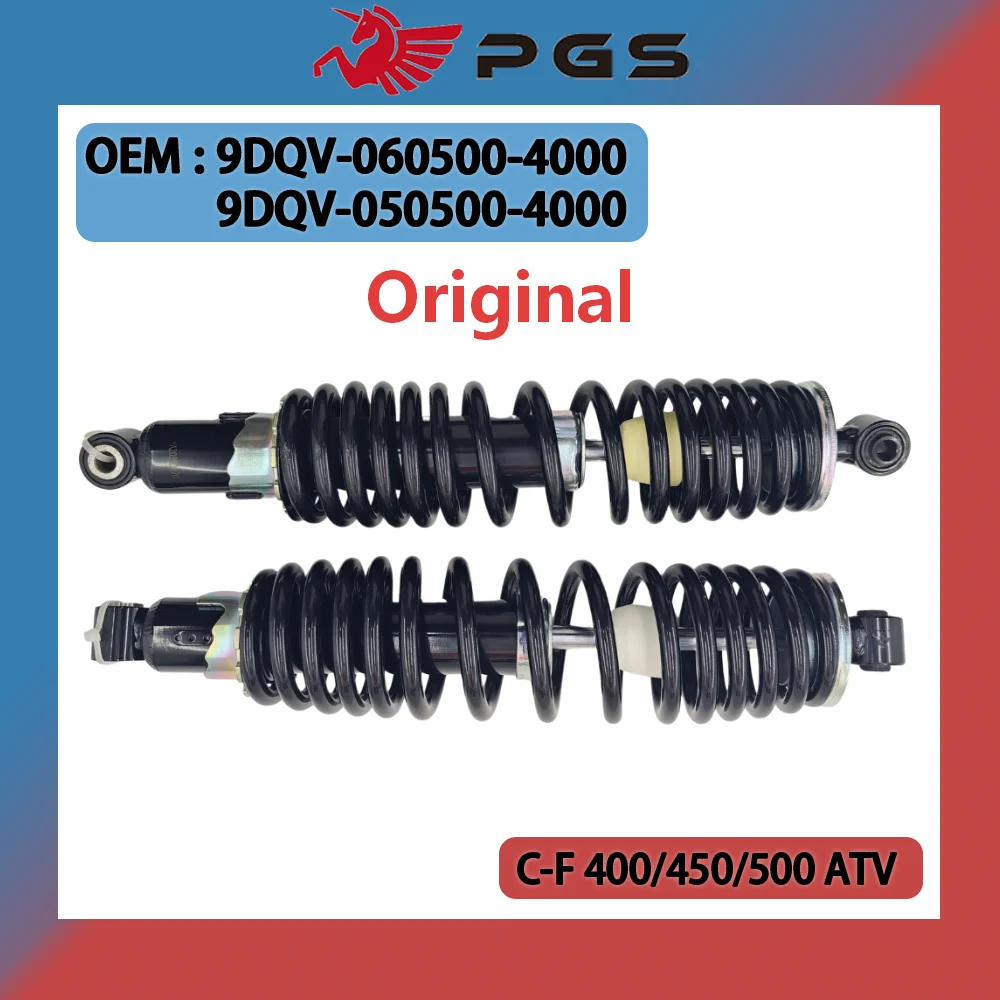 2Pcs Shock F&R Absorber Assembly For CF 400 450 500 520 CF400AU CF500AU CF400ATR CF500ATR ATV 9DQV-060500-4000 9DQV-060500-3000