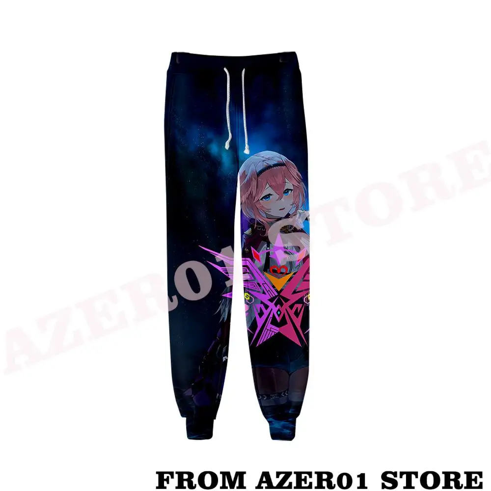 HOLOLIVE VTuber Takane Lui Merch Sweatpants Men/Women Neutral Threaded Trousers Threaded Bunched Leg Pants