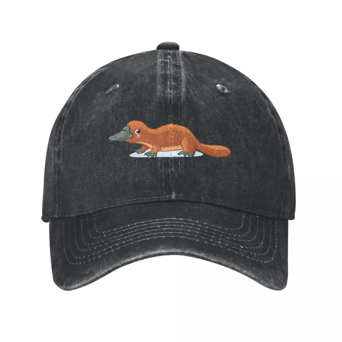 Platypus Baseball Cap Golf Hat Man hard hat Snap Back Hat Girl Men's