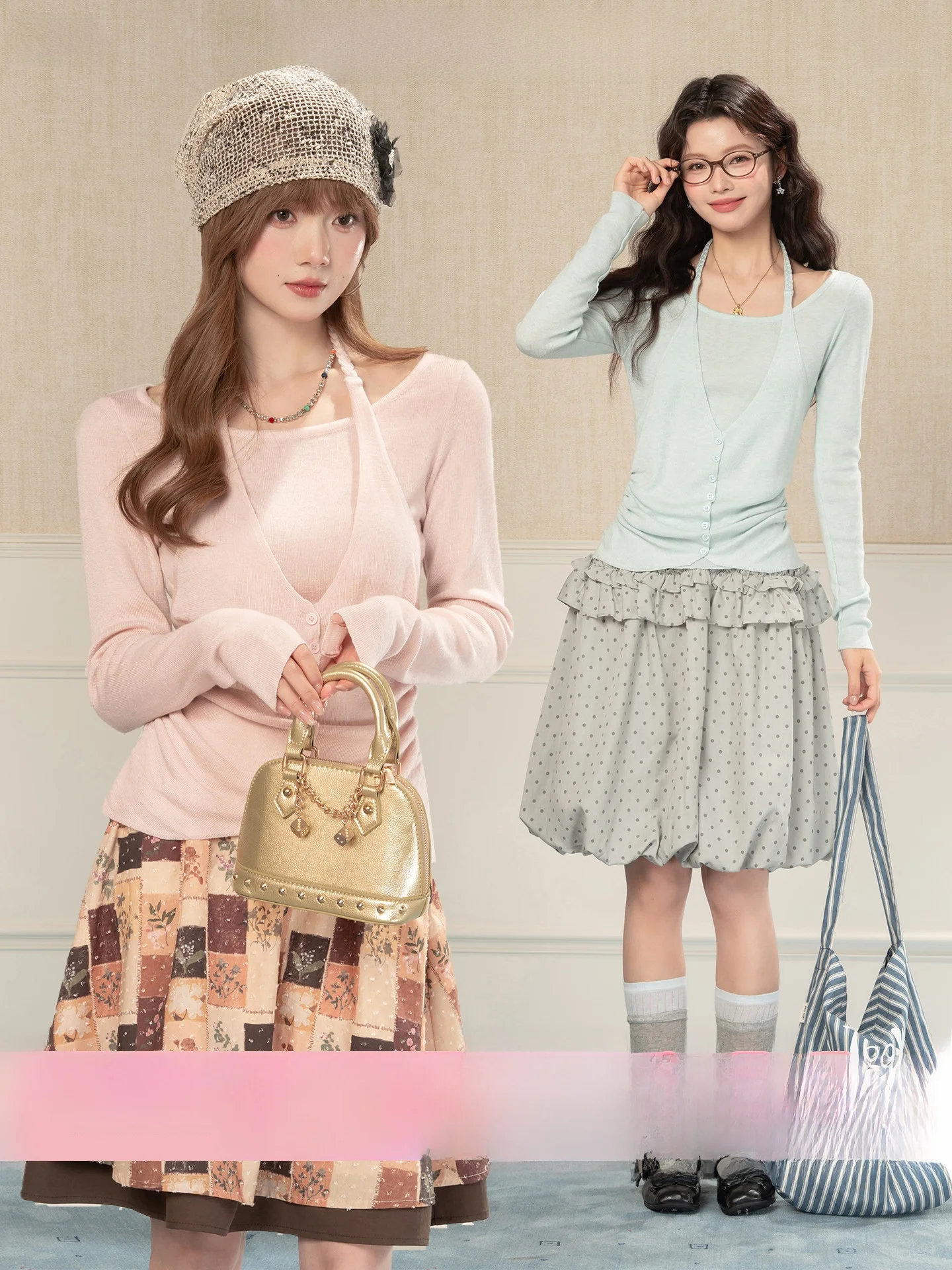 

Нежно-розовый вязаный свитер с длинными рукавами для женщин, приталенный, весенний, модный, для милых девушек, с эффектом утончения талии