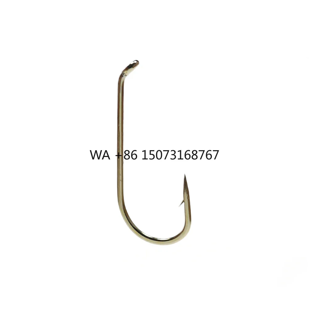 

Wholesale Fly Fishing Dry Fly Hook Standard Wire Nymph Fish Hook Bronze Trout Fly Tying Fish Tackle Carp Accessory