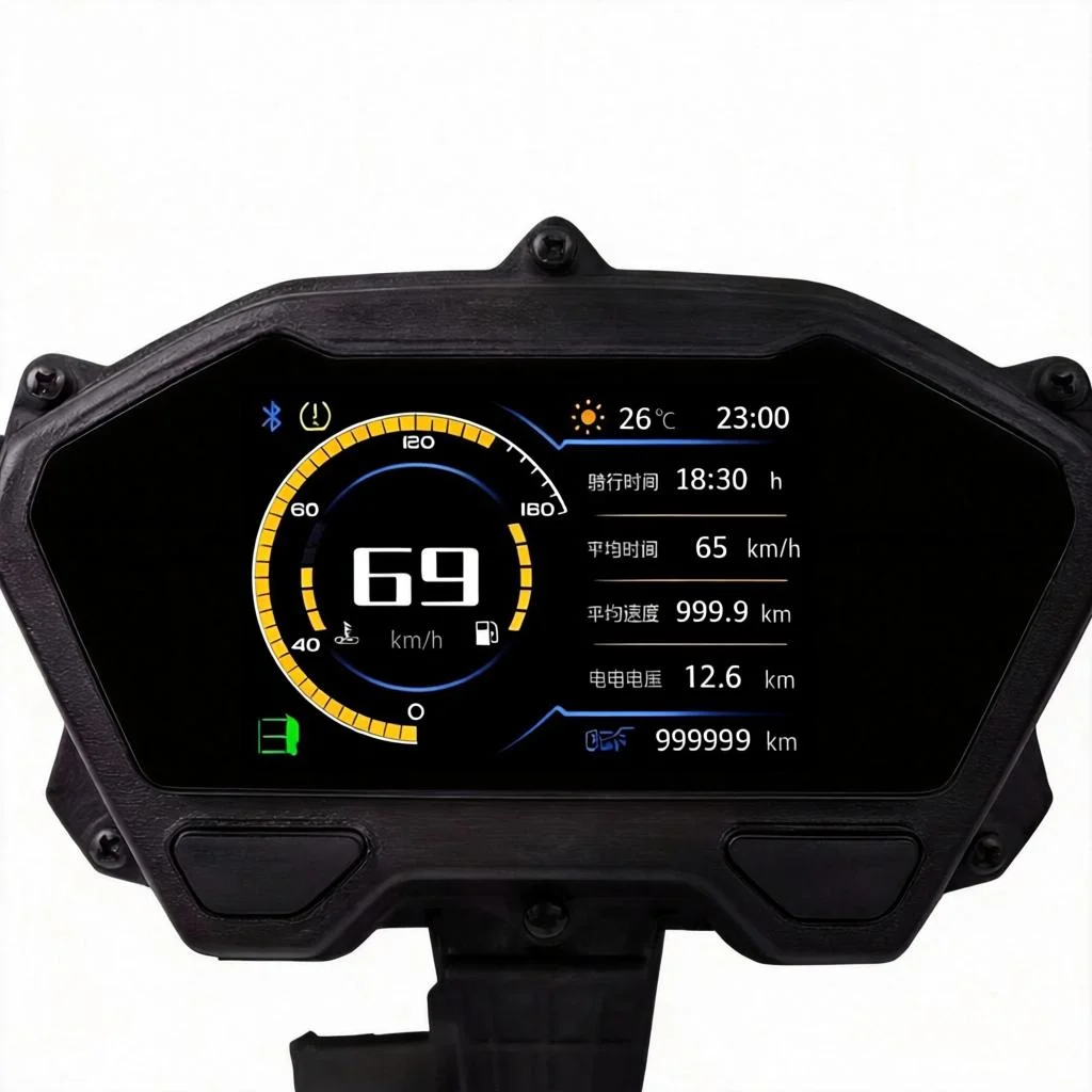 Digital Motorcycle Speedometer TFT Dashboard for HONDA VAVIO Model 2026