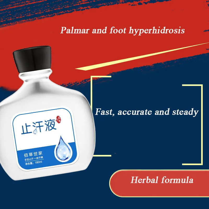 Antitranspirante universal para mãos e pés, antitranspirante suave e não irritante com sal suave rico e características refrescantes