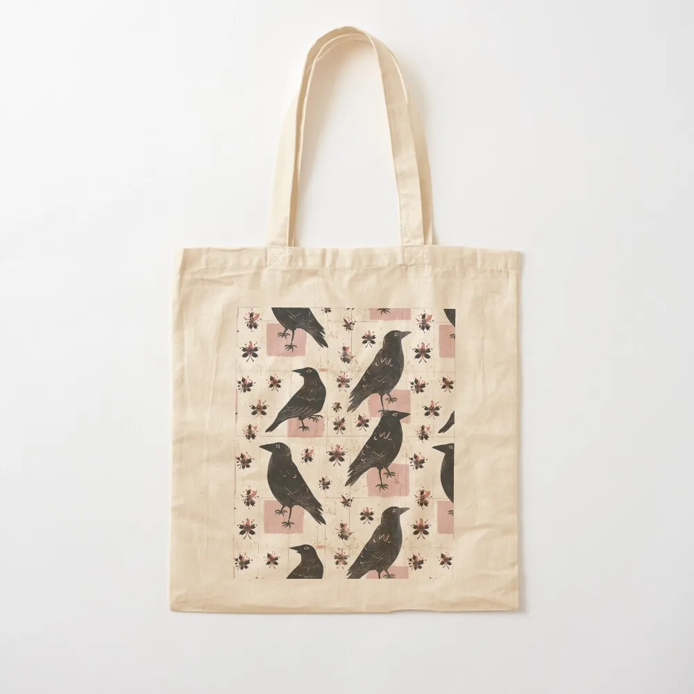 Royal Crow Vintage Pattern Tote Bag cute pouch bag shopper bags shopper bag women Woman shopper