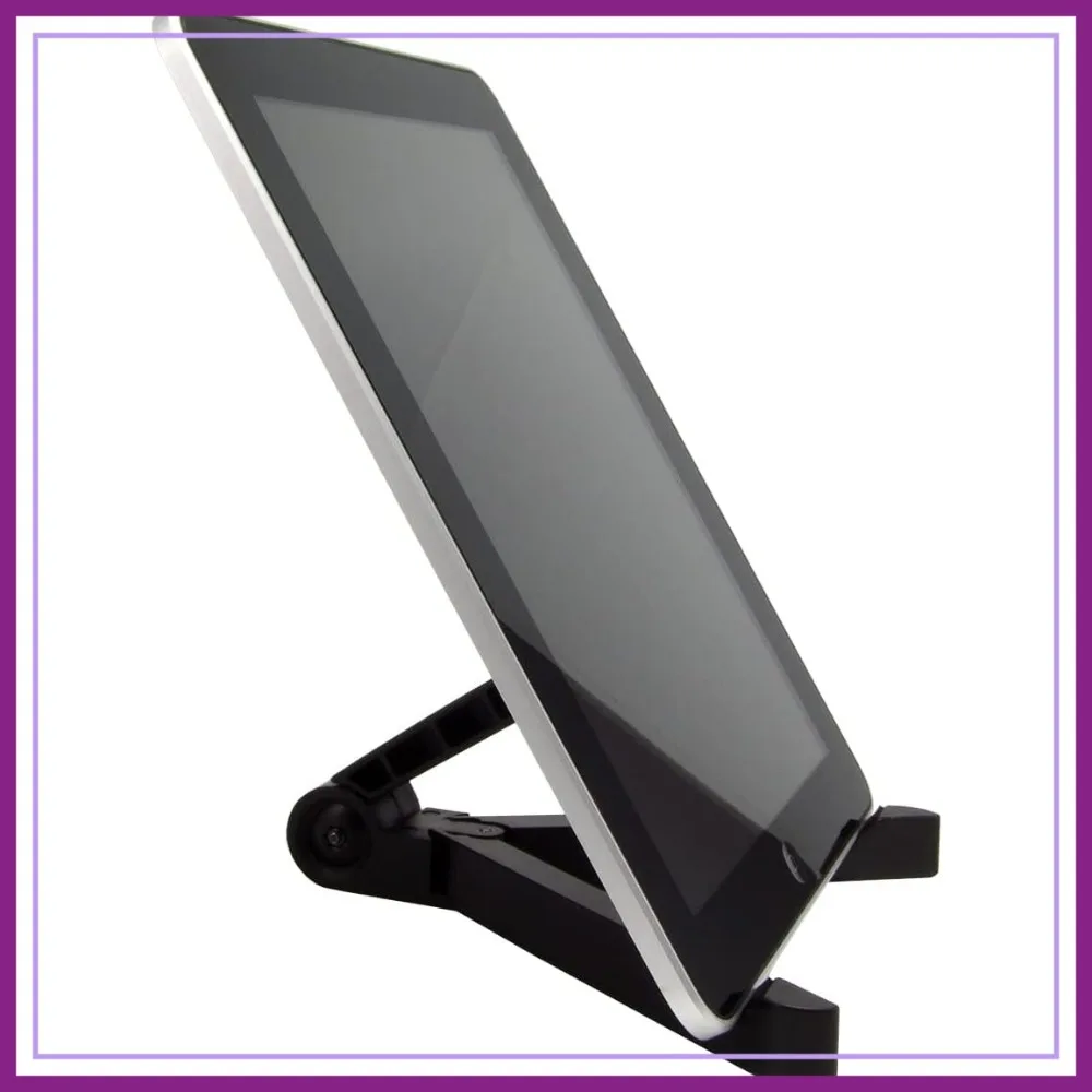 

Portable Tablet Stand for 7-12 inch Devices, Adjustable Viewing Angle for Home Office & Travel