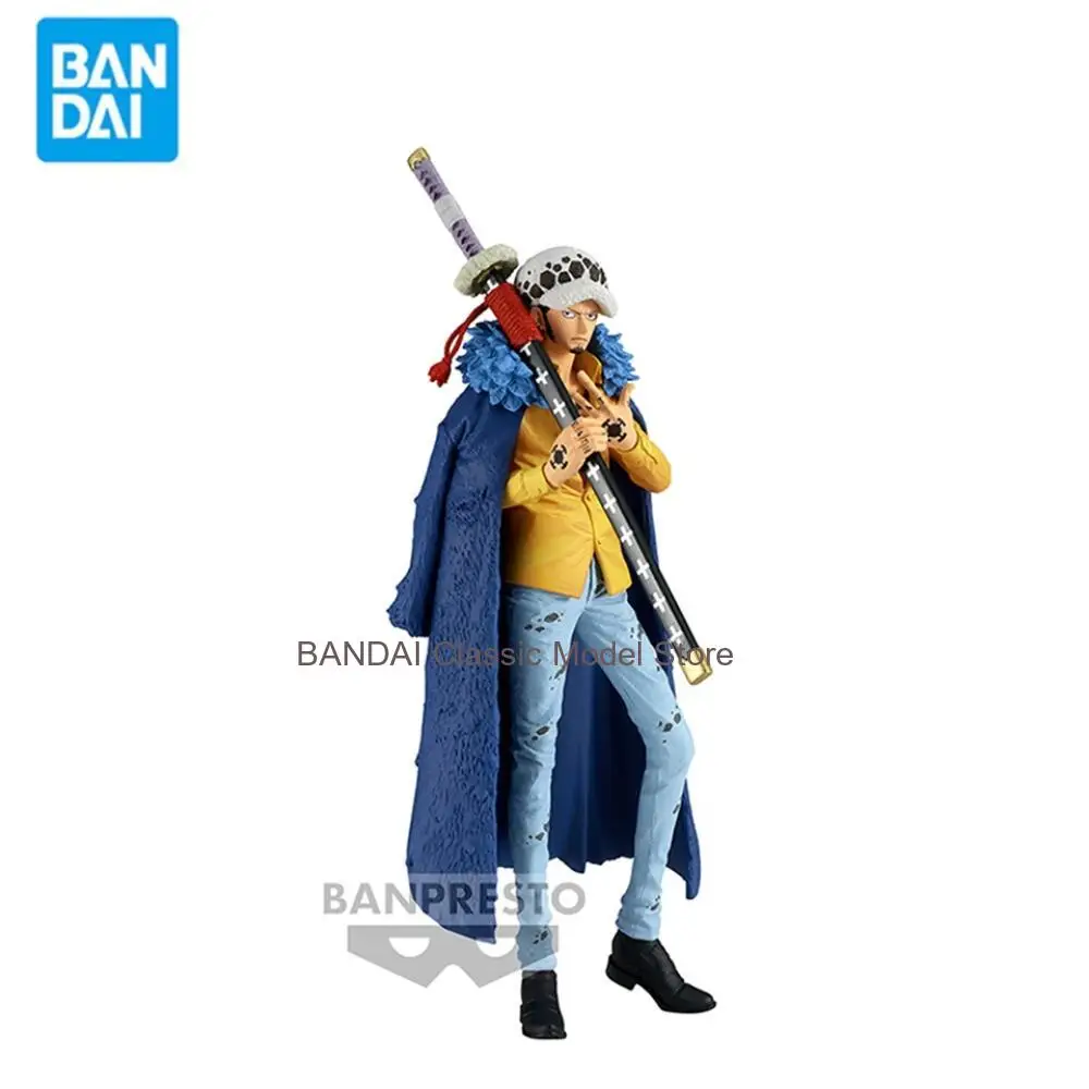 

Оригинальная японская коллекционная фигурка Banpresto One Piece King Of Art KOA Wano Country 23 см, Трафальгар Лоу, из ПВХ, подарок