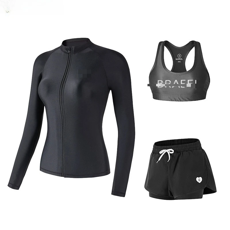 

Корейский костюм для дайвинга, женский костюм медузы с разрезом, защита от солнца, женский костюм для серфинга, подводного плавания, брюки с длинными рукавами, рафтинг