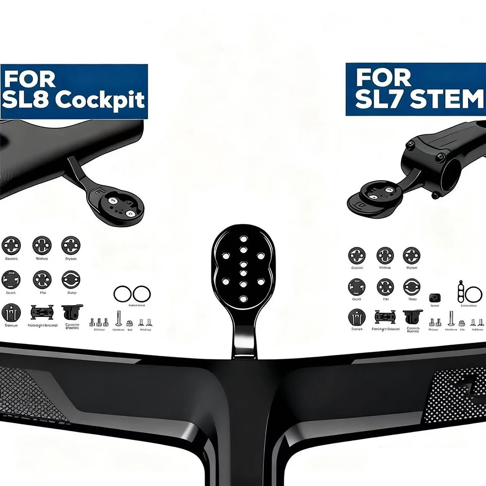 

Bike Accessories SL8 SL7 GPS Computer Holder for Garmin GoPro Bryton Wahoo Aluminum Alloy Out Front Stopwatch Mount