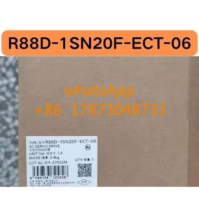 

New R88D-1SN20F-ECT-06 servo drive 2KW fast delivery