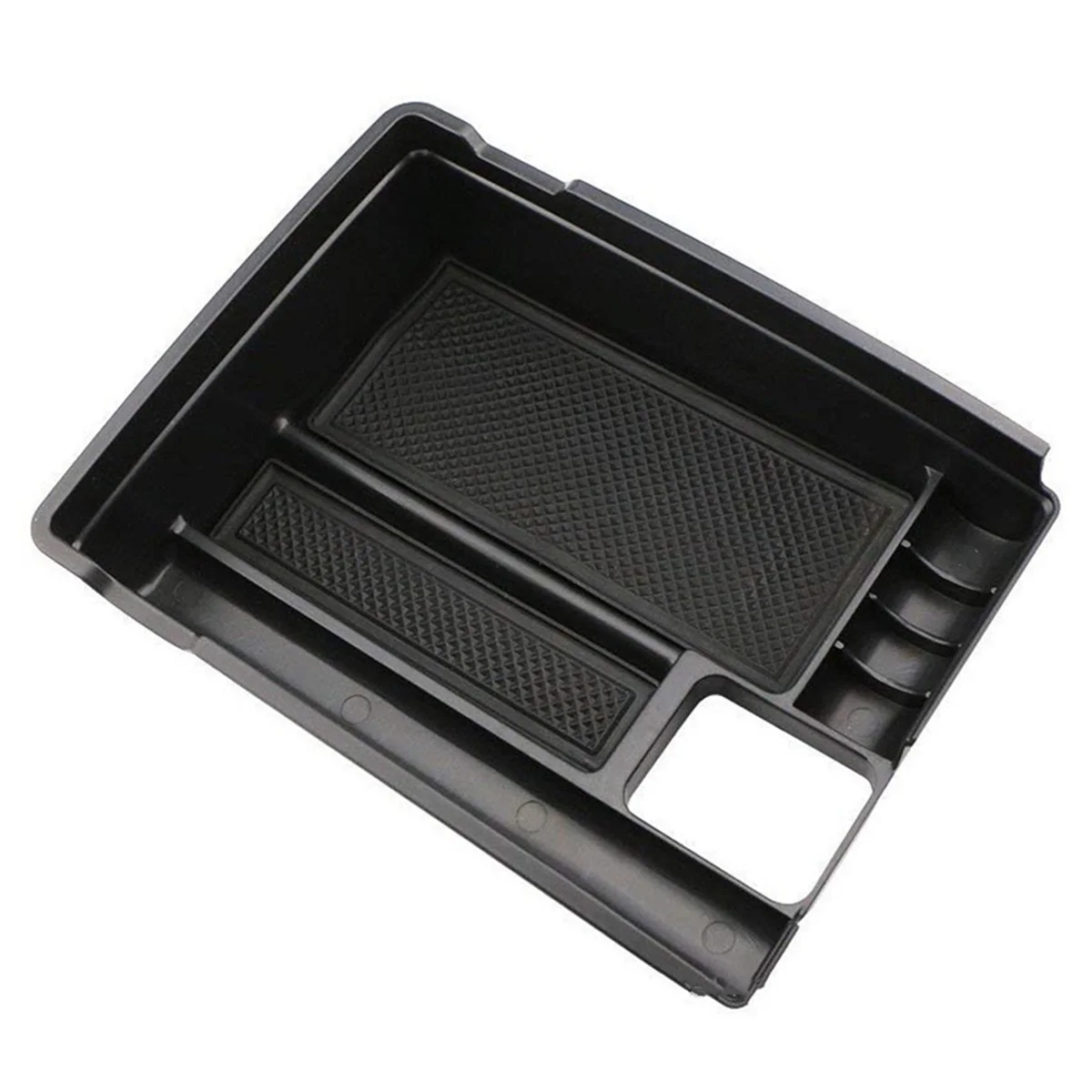 Car Center Console Organizador para Nissan Vampira, Bandeja De Armazenamento De Apoio De Braço, Acessórios Interiores Preto, X-Trail 2014-2021