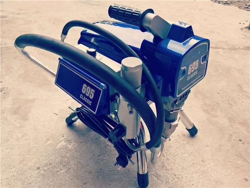 695 electric high pressure airless sprayer, latex paint, paint, diatom mud flat coating machine, fireproof material spraying