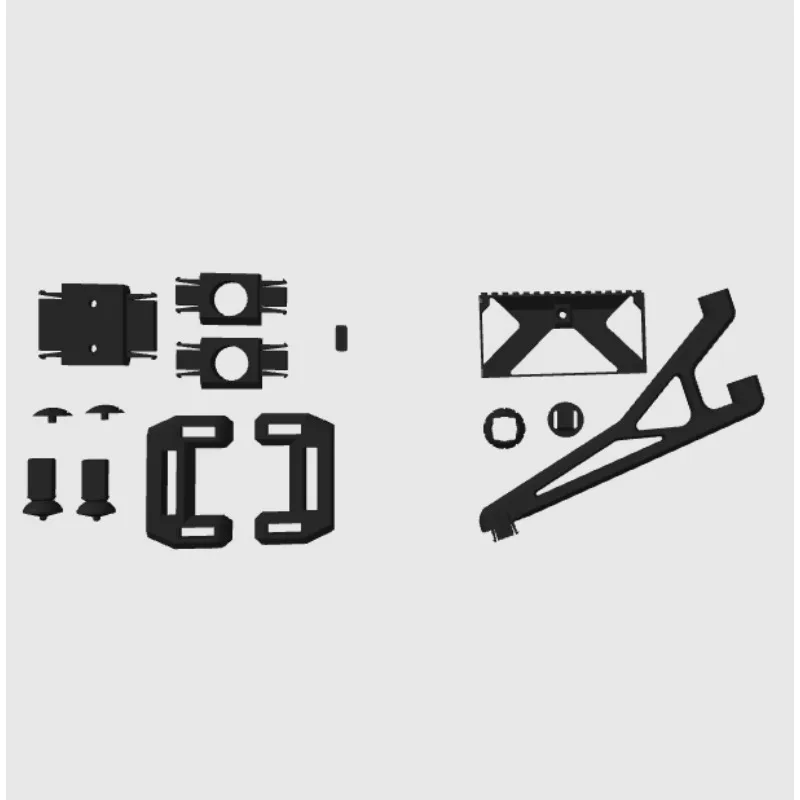 レゴ-75382-ucs-タイインターセプター-スターウォーズ-diy-ビルディングブロック-ウォールディスプレイブラケット用ウォールマウントホルダー