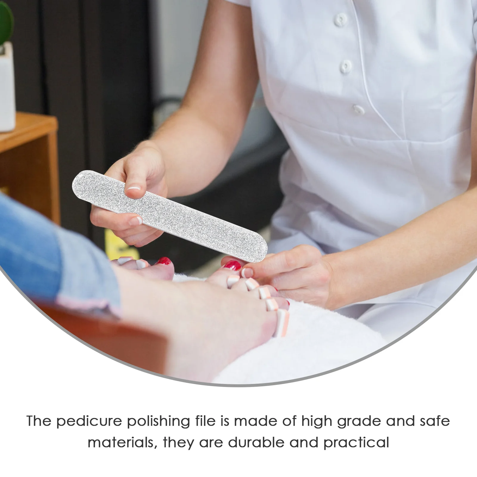 3 قطعة ملفات الأظافر الزجاجية مجموعة المهنية مسمار تلميع وتشذيب أداة للأظافر الاكريليك نصائح كاذبة أدوات مانيكير مانيكير