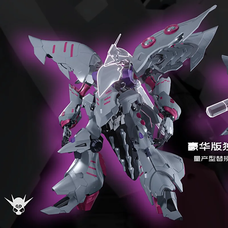 In Stock YIYA STUDIO 1/120 AMX-004 Qubeley Assembly Model Kits Plastic Skeleton Kit Anime Action Figure Robot Halloween Gift Toy