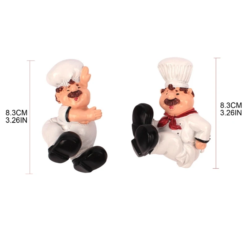 Cartoon Chef Pot Lid Holder Kitchen Cutting Board Pan Cover Utensil Holder Self-Adhesive Pot Lid Storage