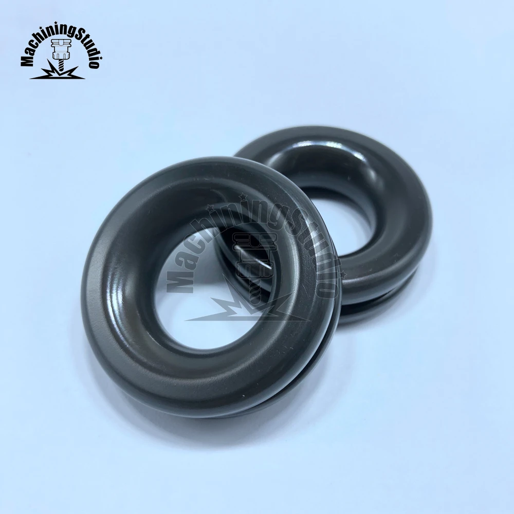 R30.56 Solid Rings pulley Antal quality for sailboat sailing low friction Hard Anodize With PTFE Coating ID 30mm, OD 56mm