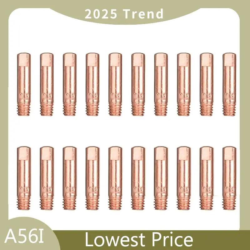 

A56I Top Mig 30-Pack MB15 15AK Welding Accessory Kit, Welding Contact Tips 0.035Inch,Gas Nozzle/Contact Tip Holder