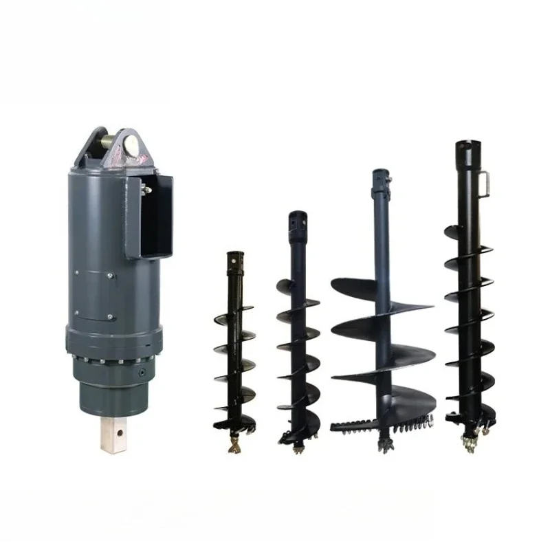 Loader Hydraulic Rear Digger Auger with Excavator and Ground Drill Drill Bit