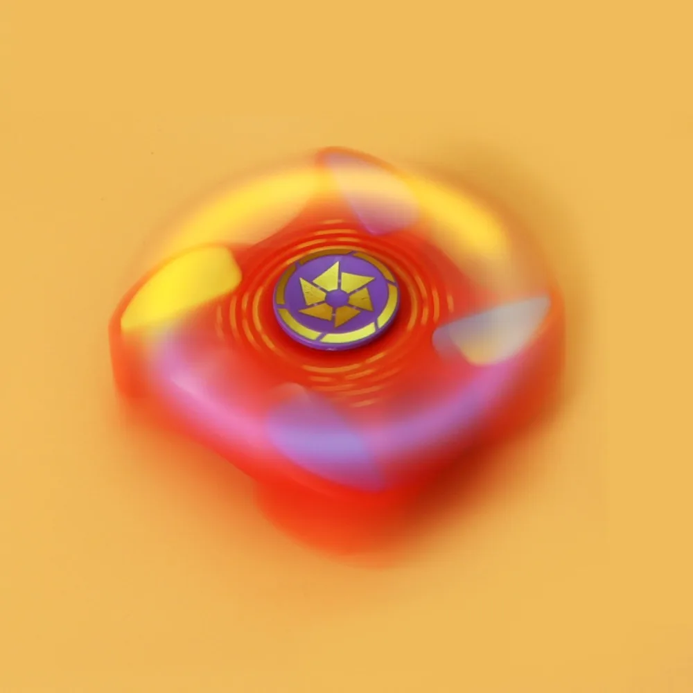 

3 Game Modes Luminous Finger Gyroscope Toy Interesting Sensory Fingertip Gyro Game Groundhog Game Educational Hand Spinner Adult