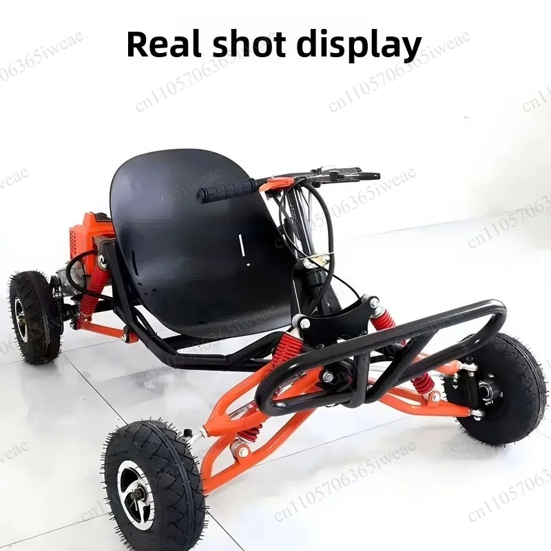 Outdoor four-wheel gas go kart pedal beach drifting all terrain off-road driving adult