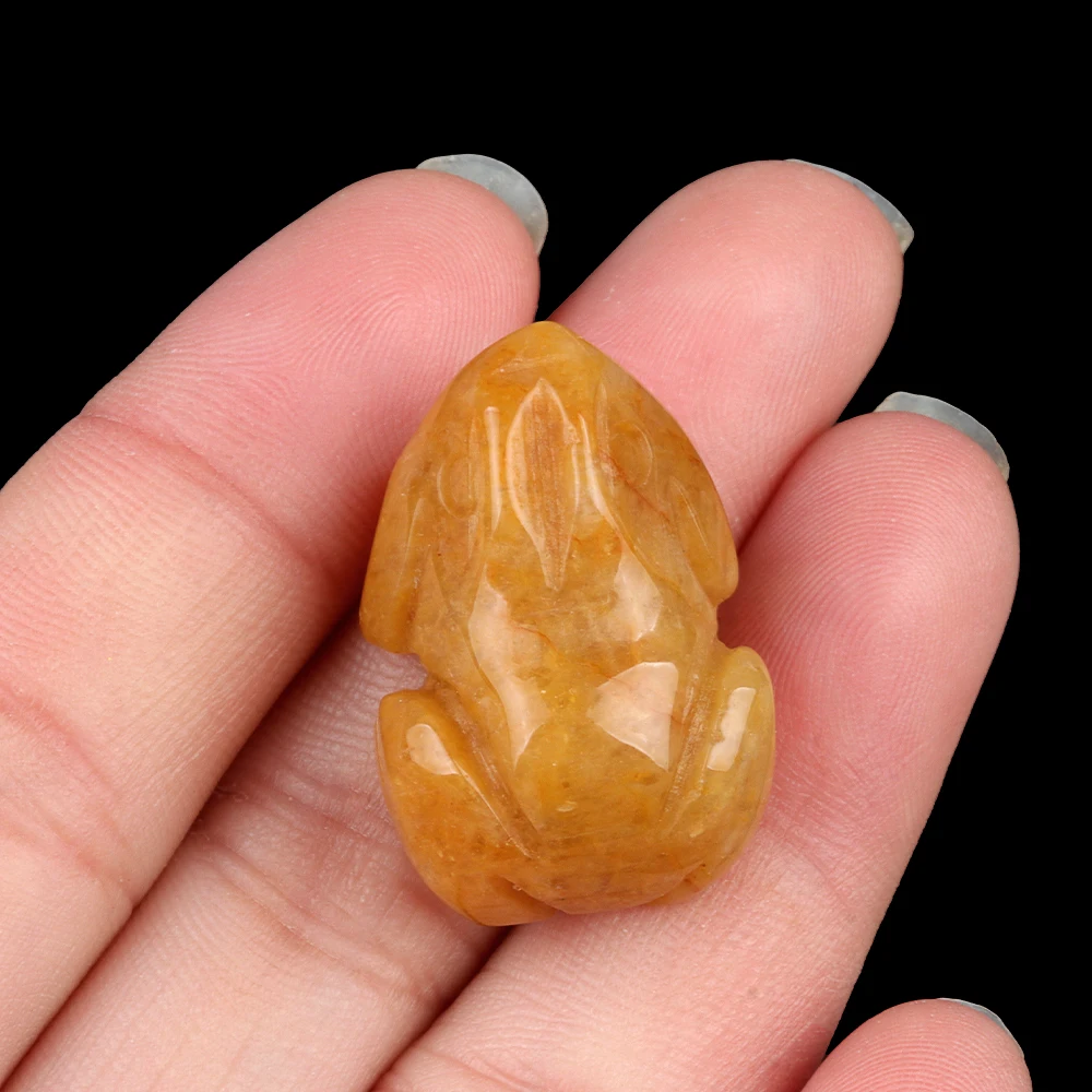 1 قطعة حجر الكريستال الحيوانات زخرفة الضفدع شكل الطاقة منحوتة الطبيعية روز كوارتز جمشت مصقول شفاء DIY بها بنفسك هدية الديكور #5