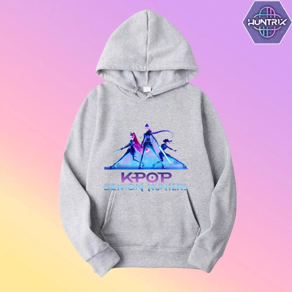 ديربي هوديي ديربي النمر زوي البلوز KPop هوديي شيطان الصيادين المحملة DKPDH النمر البلوز المرأة طويلة الأكمام هوديس