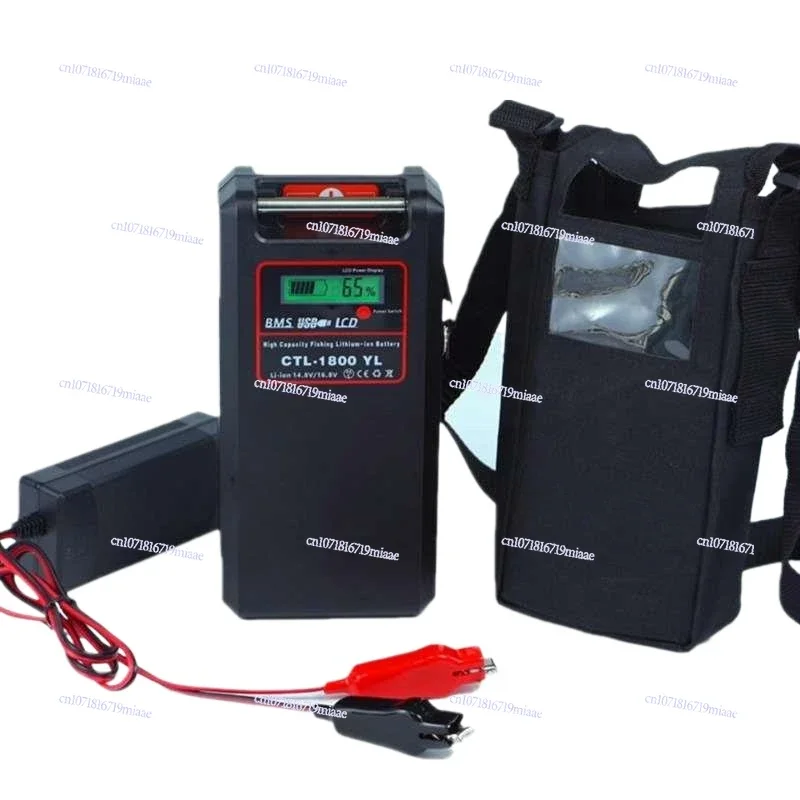 Portable sea fishing 14Ah large capacity 16.8V lithium battery pack is suitable for Dawa Shimano sea fishing electric winch