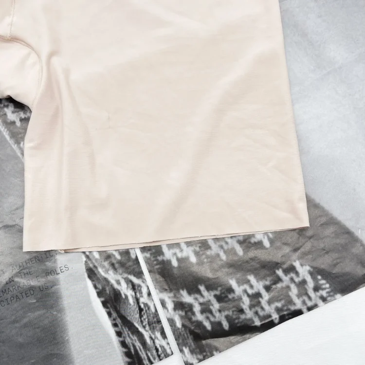 CHUANGERM Nahtlose High-Waist-Shorts für Damen, Bauchkontrolle, Hüftlift, Eisseide, Sicherheitshosen, Sportunterwäsche – Detail 11