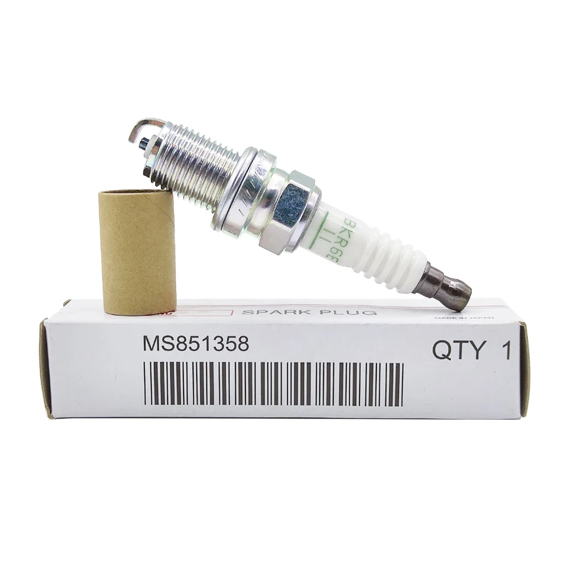 

4pcs MS851358 BKR6E11 2756 V-Power Spark Plug For Mitsubishi 3000GT Diamante Eclipse Galant Daihatsu Montero Isuzu BKR6E-11