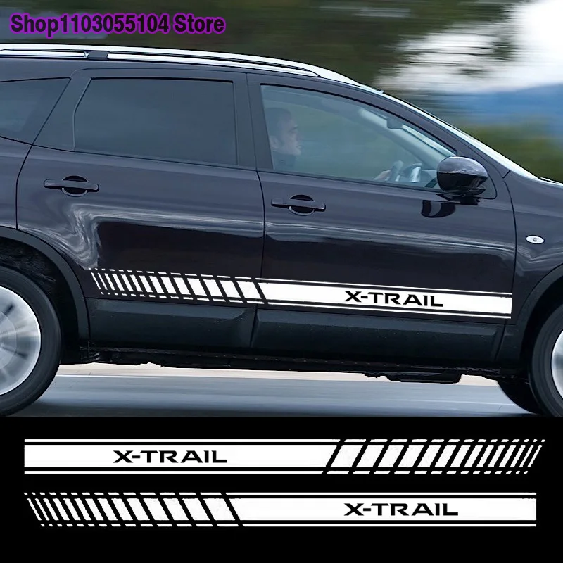 

2pcs KK Car body Sticker For Nissan X Trail X-trail T30 T31 T32 Auto Accessories