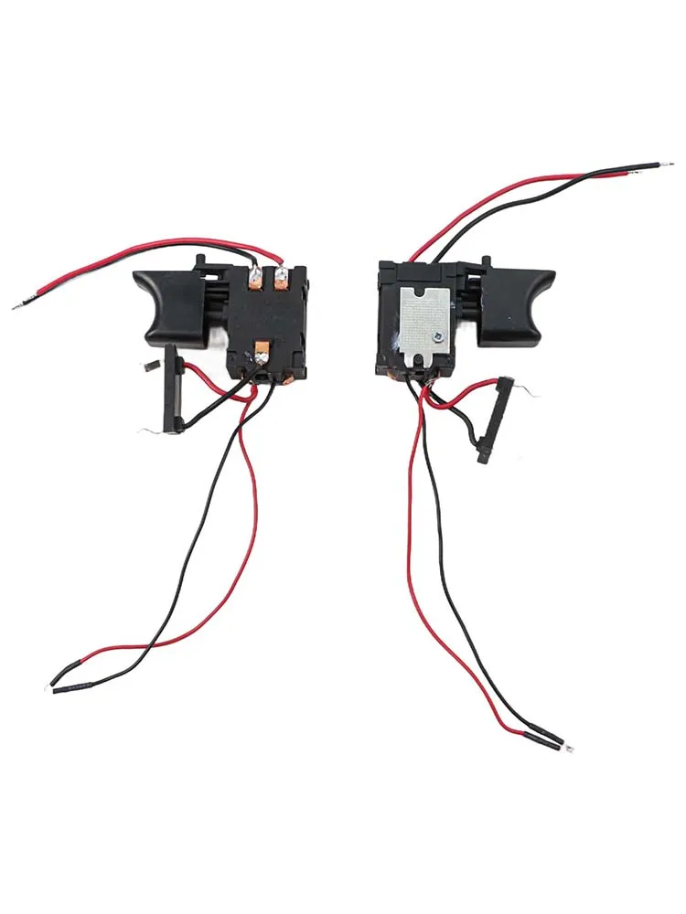 Replacement 7 2 24V Electric Drill Trigger Switch with Dustproof Speed Control Push Button for Reliable Drill Operation