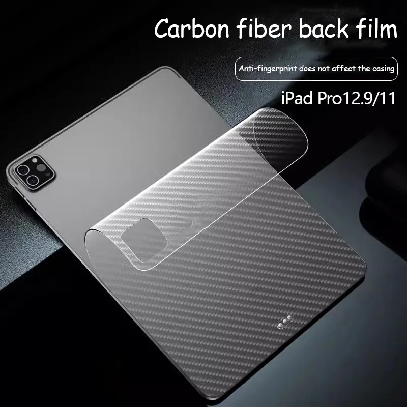 Película trasera de fibra de carbono para Samsung Galaxy Tab S9 S9 Plus S9 Ultra 14,6 S8 Ultra S6 Lite 10,4 A8 A7 Lite S7 FE S8 Plus