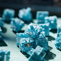 Akko V5 Pro Creamy Blue Switch 5Pin 45gf Thocky Tactile Switch Factory Lubed Compatible with Cherry MX Mechanical Keyboard 45pcs