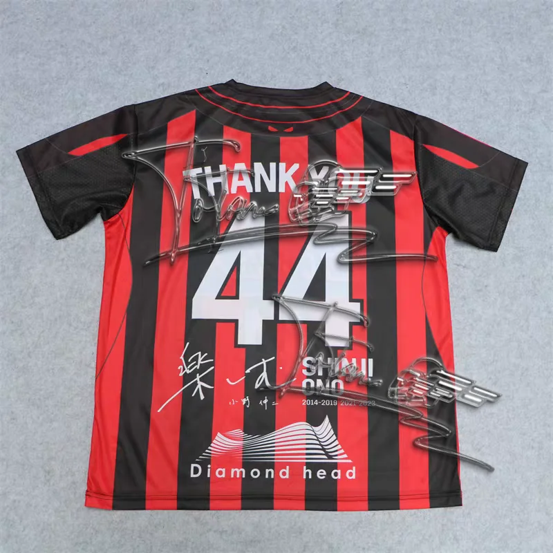 

Daily single summer quick-drying exercise short-sleeved round neck T-shirt League fans wear football clothes MOTO