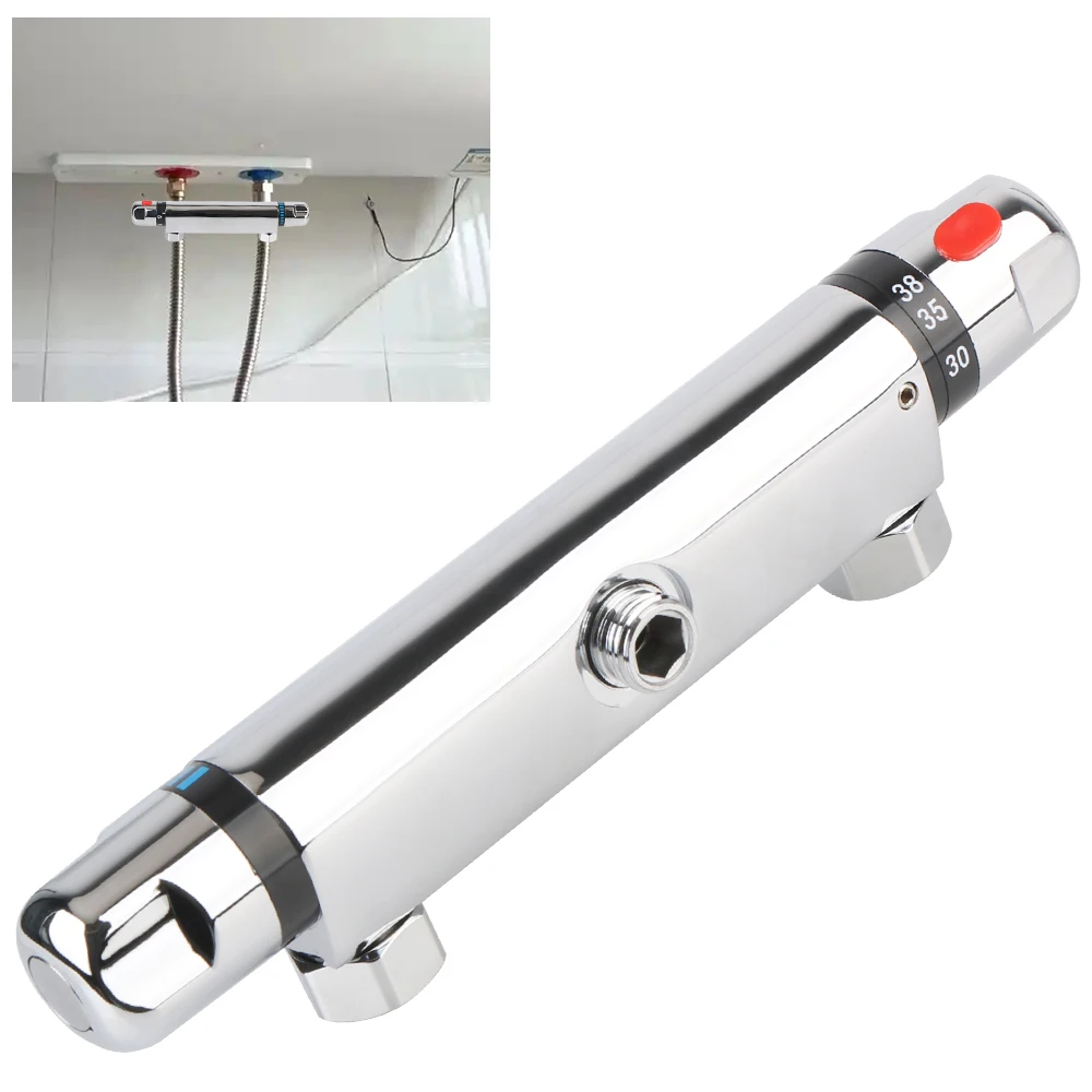 Hot And Cold Mixer Thermostatic Tap Bathtub Faucet Bathroom Tool Thermostatic Shower Water Faucet Bathroom Mixing Valve