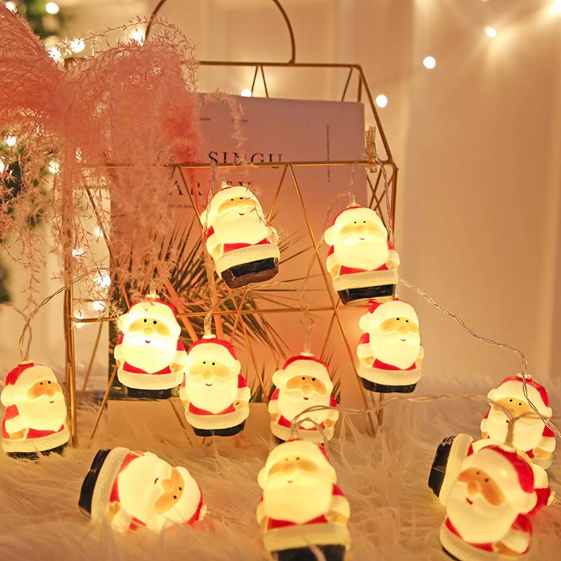 Light Santa's Headlight Kit Christmas Senior Decoration Fairy Tale Children Room Decoration