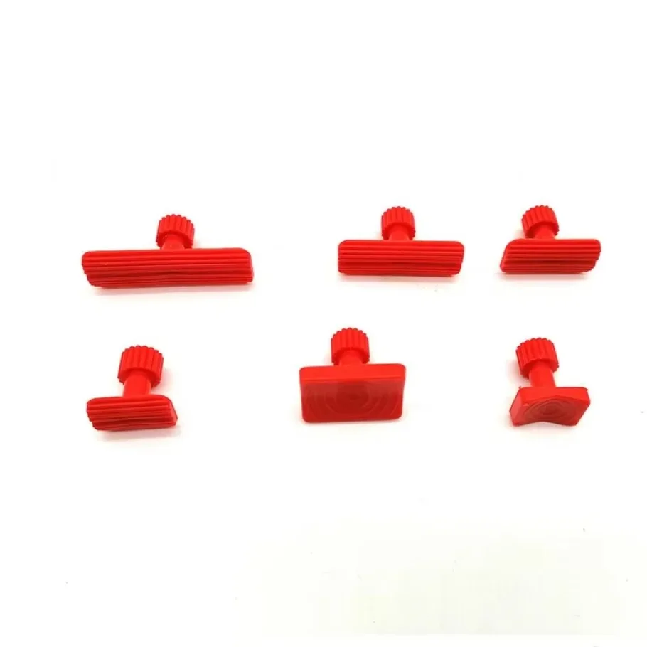 Car Dent Removal Repair Tools Paintless Kits Glue Tabs Dent Lifters 18Pcs Red