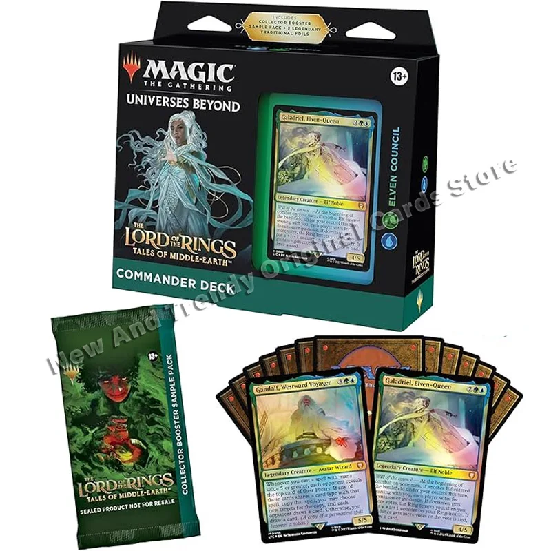 MTG Magic The Gathering The Lord of The Rings: Tales of Middle-Earth Commander Deck TCG Card Game Toy Gift Collectible