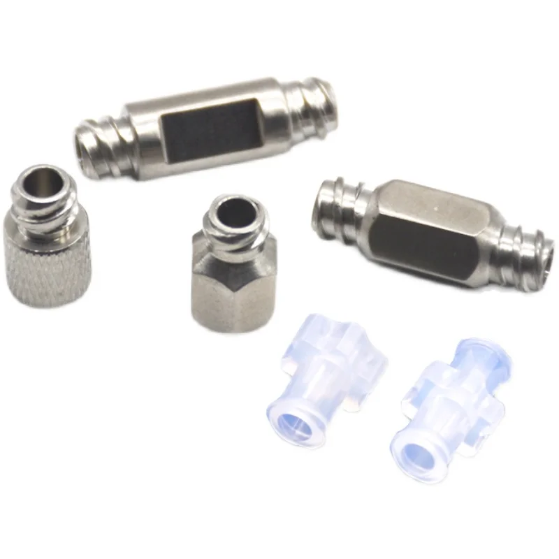 

Disposable plug converter syringe adapter adapter adapter fat grafting two-way connector stainless steel