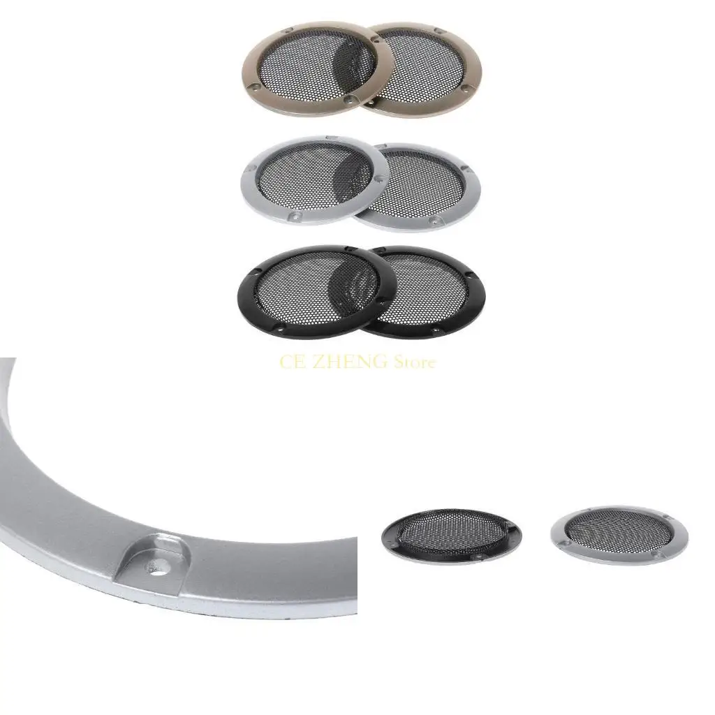 E56B 장식 원 스피커 메시 그릴 커버 가드 프로텍터 수리 부품