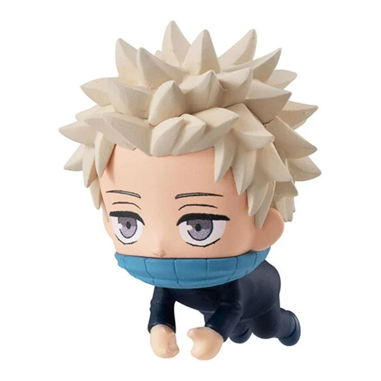 Azione Anime Jujutsu Kaisen Hugcot Gashapon Mini Okkotsu Yuta Inumaki Toge Getou Suguru Gojo Panda Bambola da collezione Capsula Giocattoli