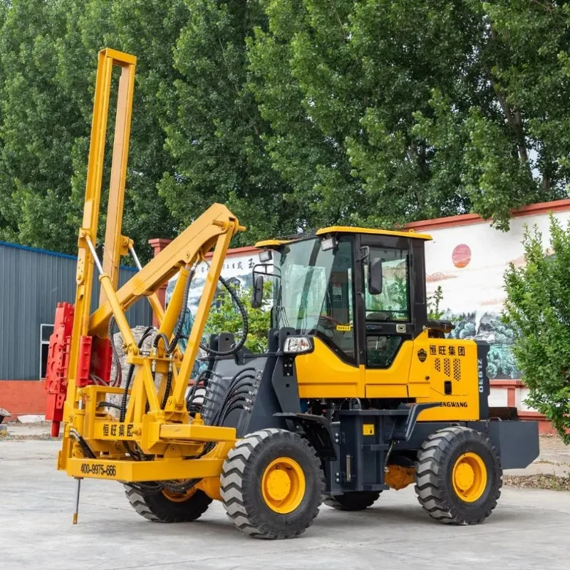 Heavy Duty Hydraulic Screw Pil - Heavy Equipment Construction review and price