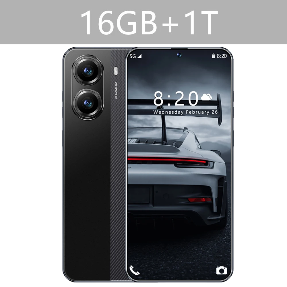 2025 Nieuwe X7 Pro Originele Mobiele Telefoons 7.3inch HD Scherm Smartphone 7800mAh 5G Global Versie Mobiele telefoons Android 14 Mobiele Telefoon