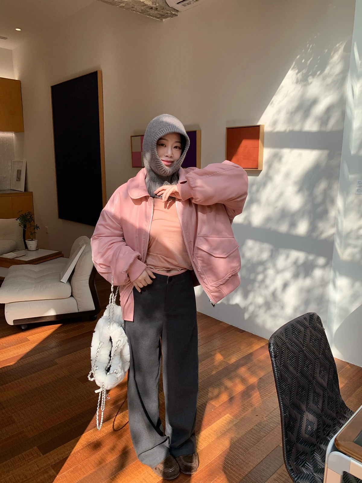 

Повседневные бархатные брюки с цветными вставками и прямым кроем для женщин, модные, для офиса, из полиэстера, длинные