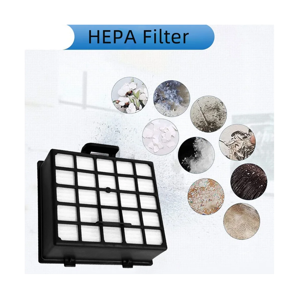 Filtro HEPA para acessórios de aspirador, Peça de limpeza doméstica, BSGL3, BSGL32400, BSGL3251001, 1Pc