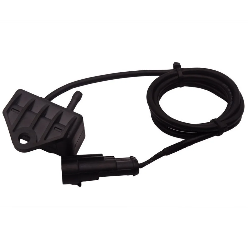 Black Digital Water Temperature Monitoring Gauge with 1/8NPT Sensor for Turbo Diesel Vehicles 12V Red LED Display