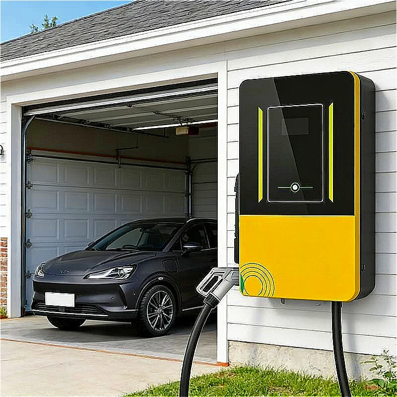 

120KW AC EV Charger Dual Gun European Standard OCPP Ready Commercial Charger with Touch Display and Remote Monitoring Customized