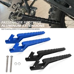 2019-2026 para Honda CRF 450R 450RWE 450RX CRF450X extensiones de clavija de pie de pasajero estriberas extendidas accesorios todoterreno para moto de cross