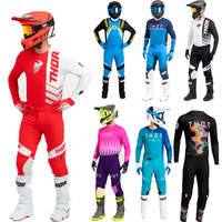 Black Gold thor mx 2025 fh Motocross Gear Set Prime Pro MX Jersey Set Dirt Bike Clothing Motorcycle Racing Suit
